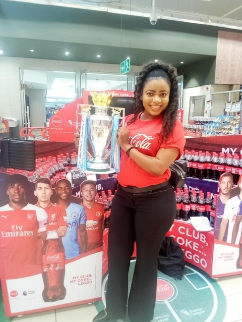 COCA-COLA EPL INSTORE ACTIVATION — 1