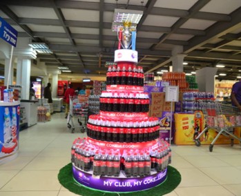 COCA-COLA EPL INSTORE ACTIVATION — 2